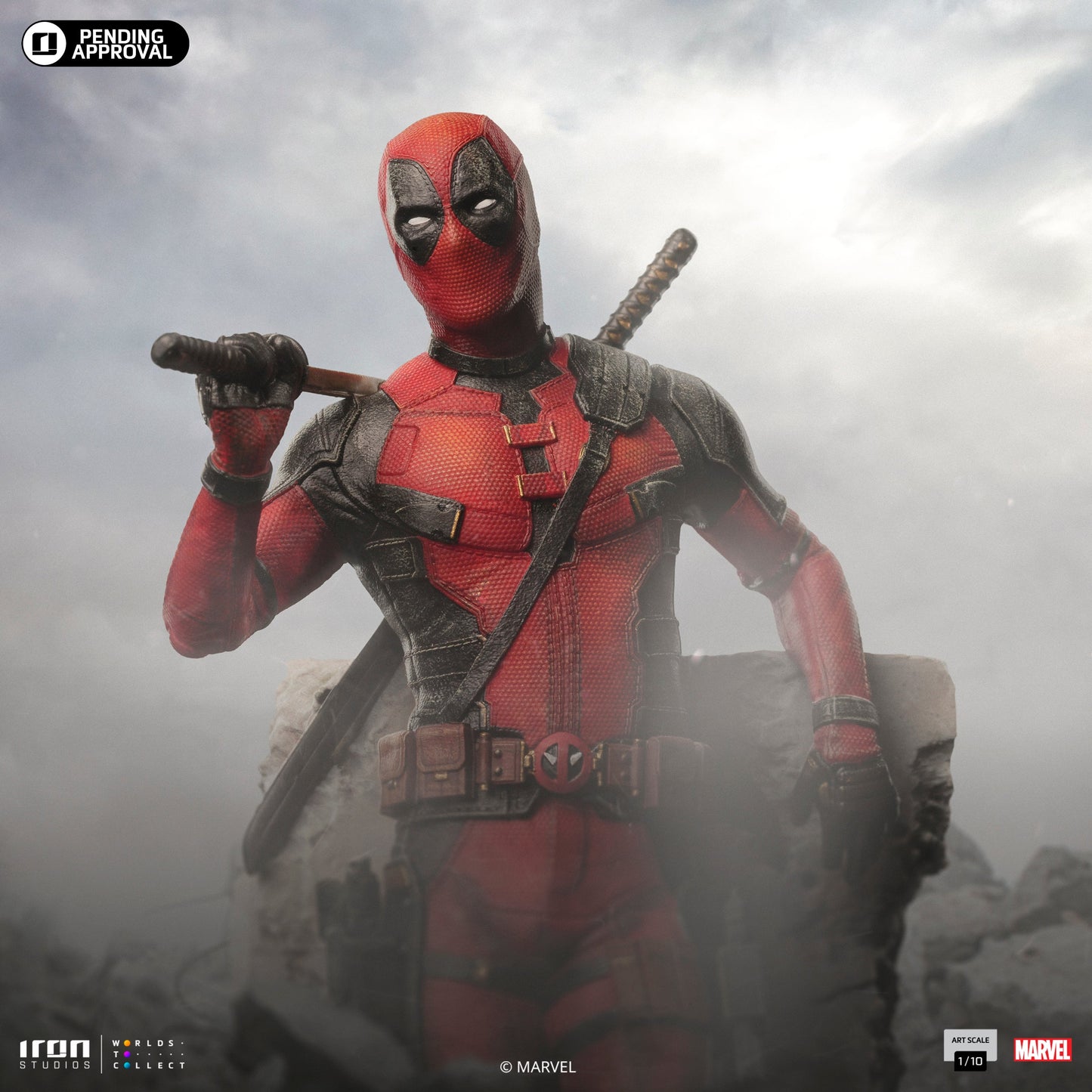 Deadpool Art Scale 1/10 – Deadpool & Wolverine Limited Edition Statue