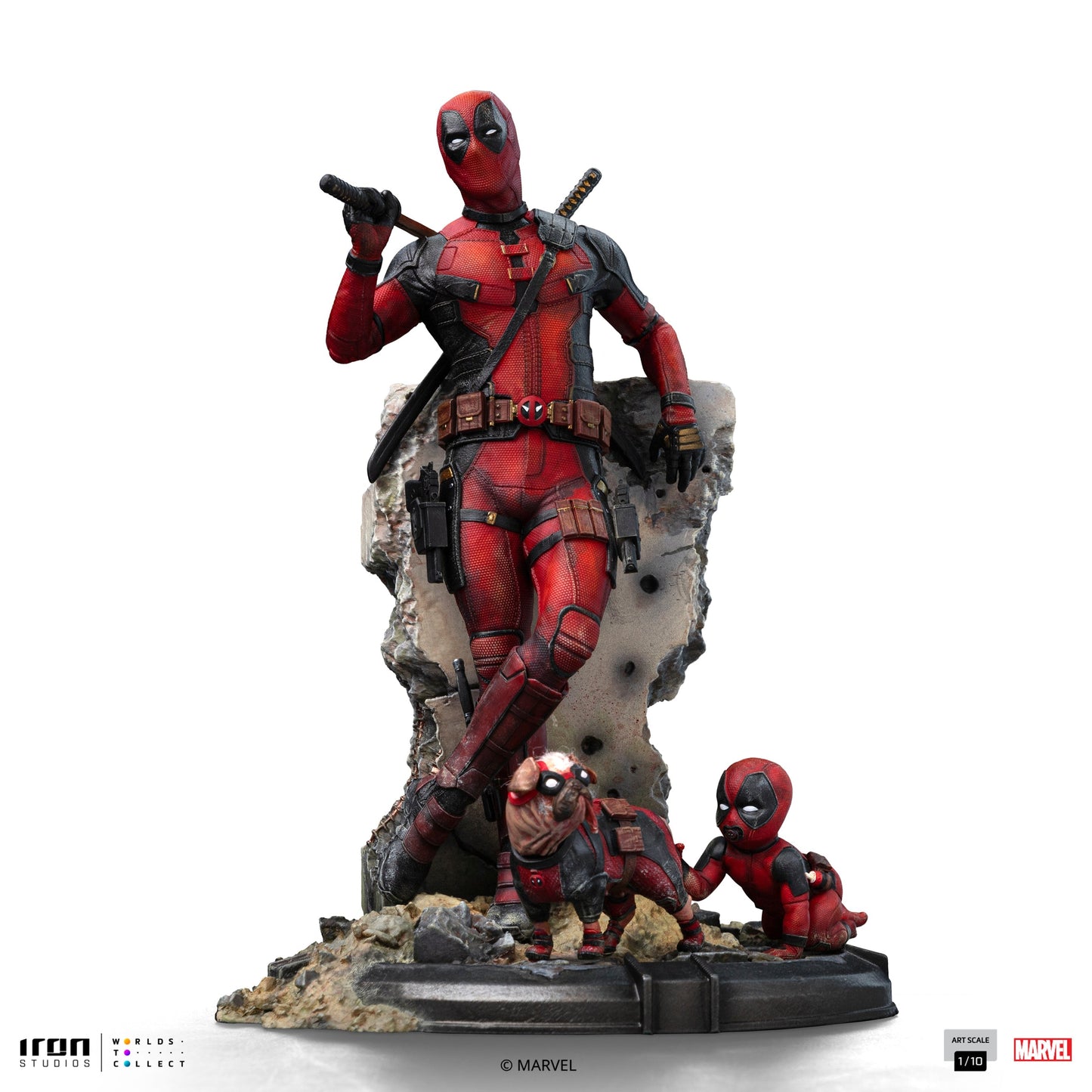 Deadpool Art Scale 1/10 – Deadpool & Wolverine Limited Edition Statue